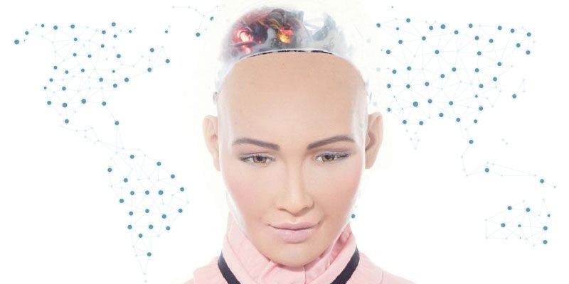 Sophia - First Ever Robot Citizen to Visit India